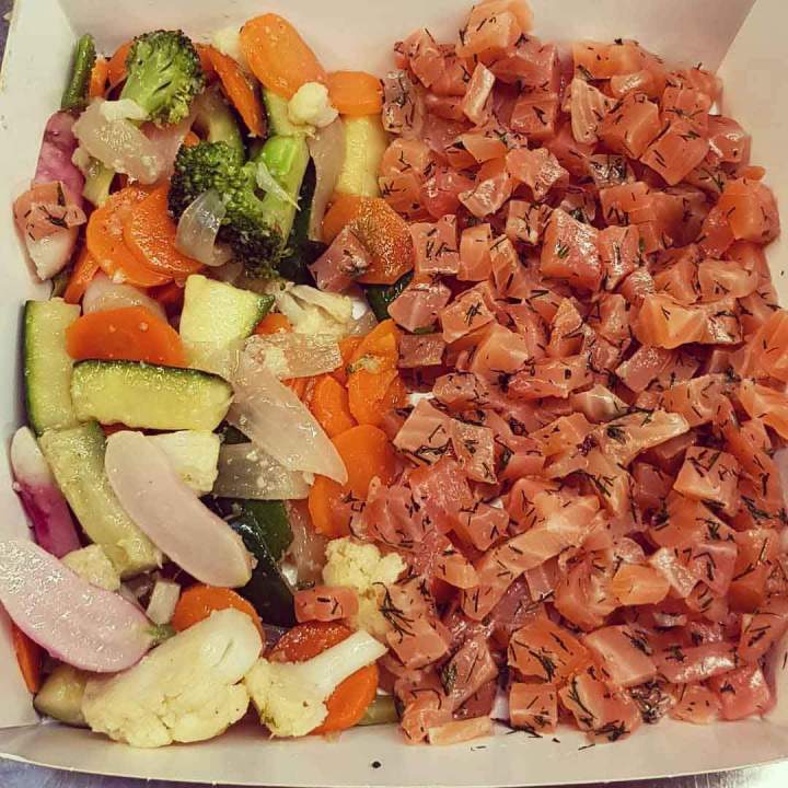 Tartare de saumon Cavaillon